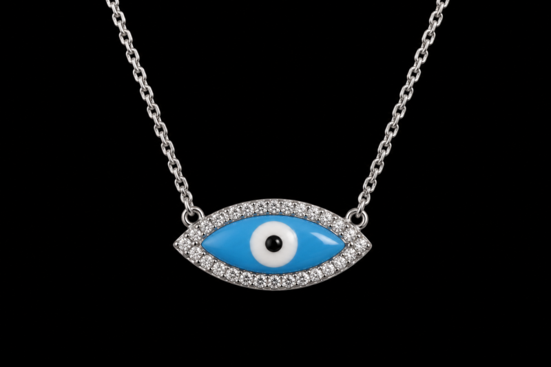 Blue Evil Eye Necklace